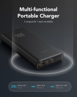 VEGER T100 powerbank Lithium-Ion (Li-Ion) 20000 mAh Sort #3