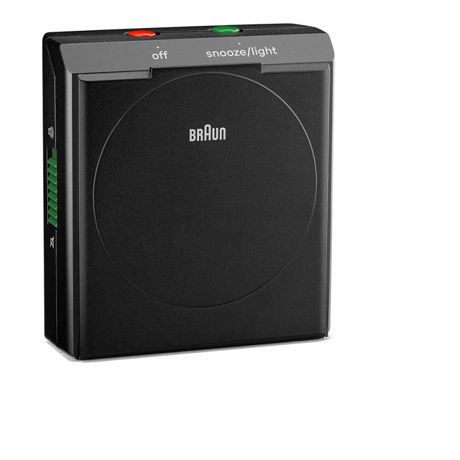 Braun BC05B Vg- og bordur Analogt ur Rektandel Sort #7