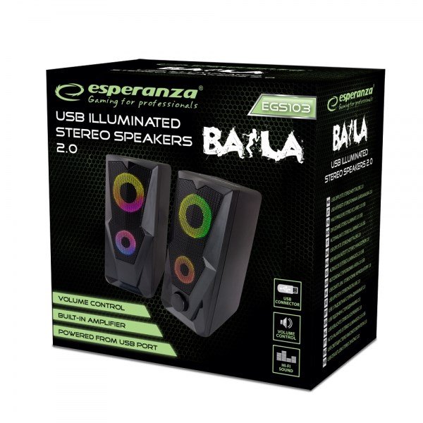 Esperanza BAILA Sort Ledningsfrt 6 W #6