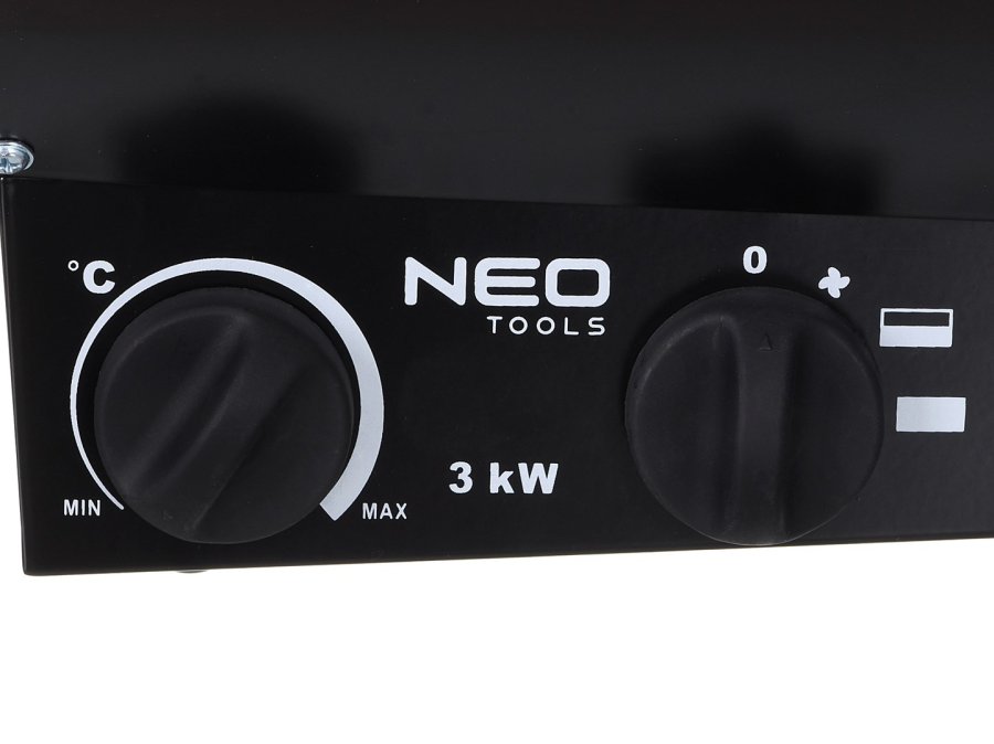 NEO TOOLS 90-066 Elektrisk varmeapparat Rustfrit stl 3000 W Sort #3