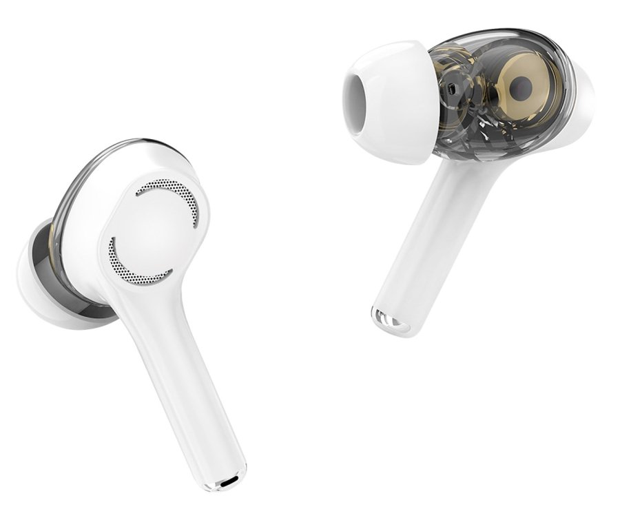 Krger&Matz M4 PRO Headset Trdls I rerne Opkald/Musik/Sport/Hverdag Bluetooth Hvid #3