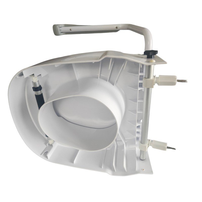 Forhjelse af toiletenhed med gelnder #6