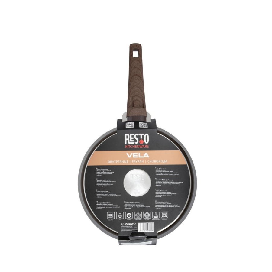 Resto Kitchenware Vela Gryde til alle forml Rund #22