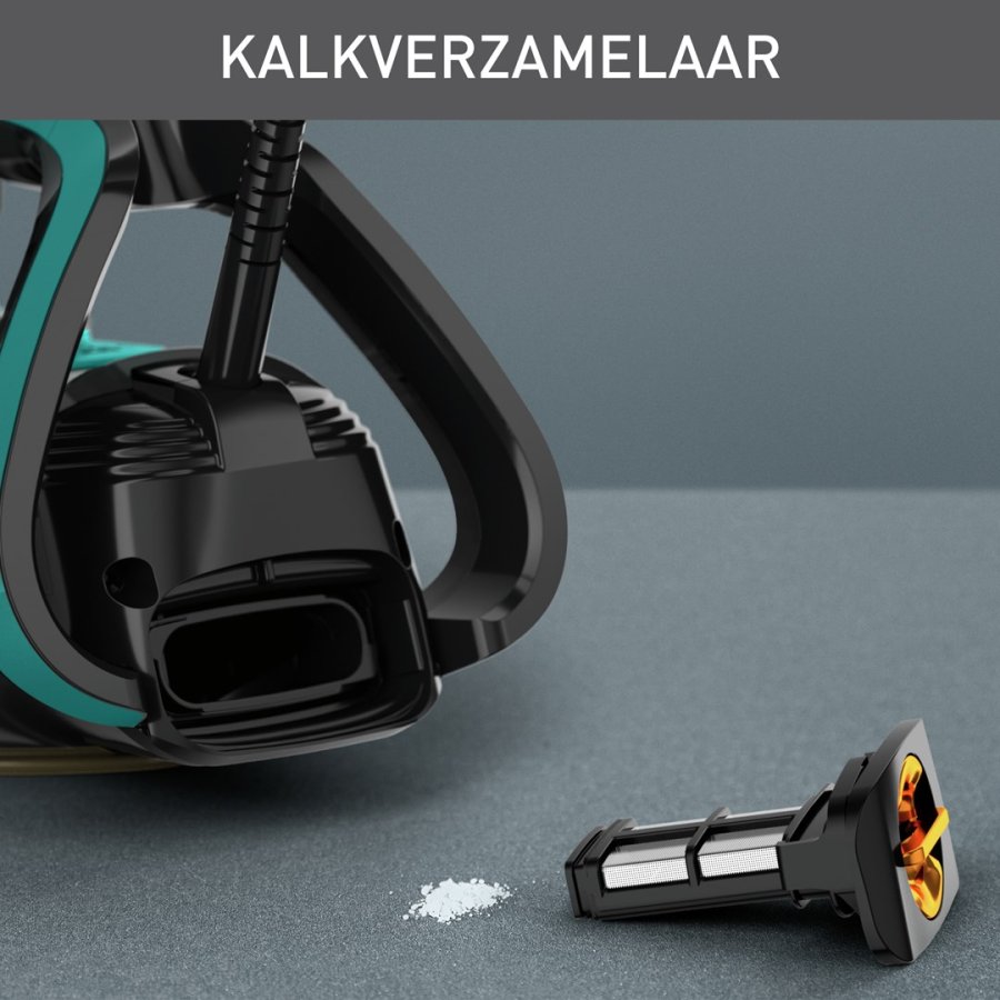Tefal Puregliss FV8066 Tr & dampstrygejern Durilium AirGlide Autoclean soleplate 3000 W Sort, Bl #6