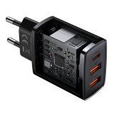 Baseus CCXJ-E01 oplader til mobil enhed Smartphone, SmartWatch, Tablet Sort Vekselstrm Hurtig opladning Indendrs #4
