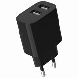 Gembird TA-UC-2A12-01-BK oplader til mobil enhed Universel Hvid Vekselstrm Indendrs #1