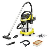 Krcher WD 6 P S V-30/6/22/T Sort, Rustfrit stl, Gul 30 L 1300 W #1