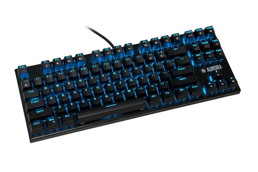 iBox IKGMK2R tastatur Spil USB QWERTY US engelsk Sort #13