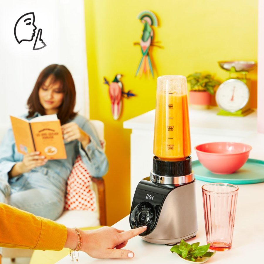 Tefal Blend Up BL190AF0 blender 0.85 L Tabletop blender 1000 W Beige, Black, Transparent #6