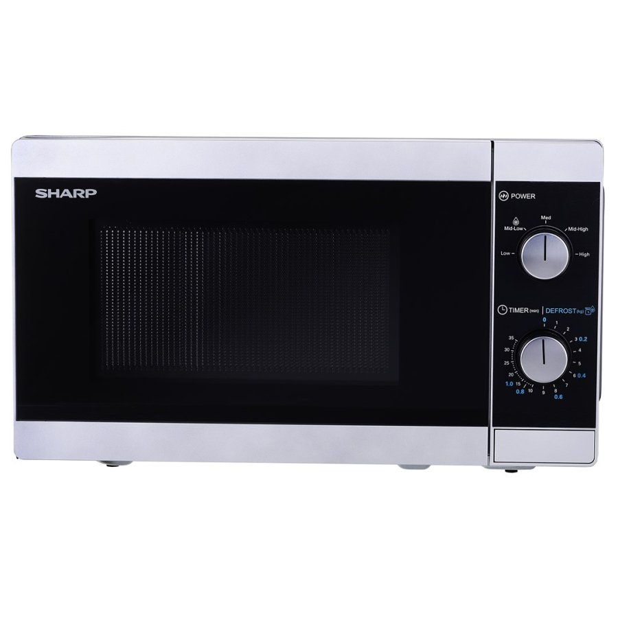 Sharp Home Appliances YC-MS01E-S mikroblgeovn Bordplade Solo mikroovn 20 L 800 W #2