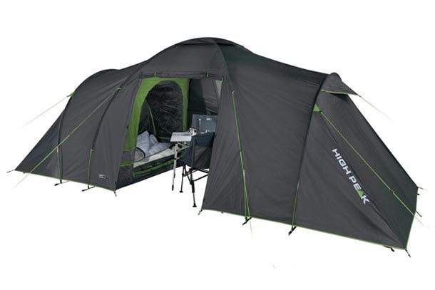 High Peak Como 4.0 Gr�n, Gr� Vis-avis telt #3