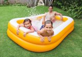 Intex 57181 swimmingpool til over jorden Oppustelig pool Rektangulr 600 L Orange, Hvid #7