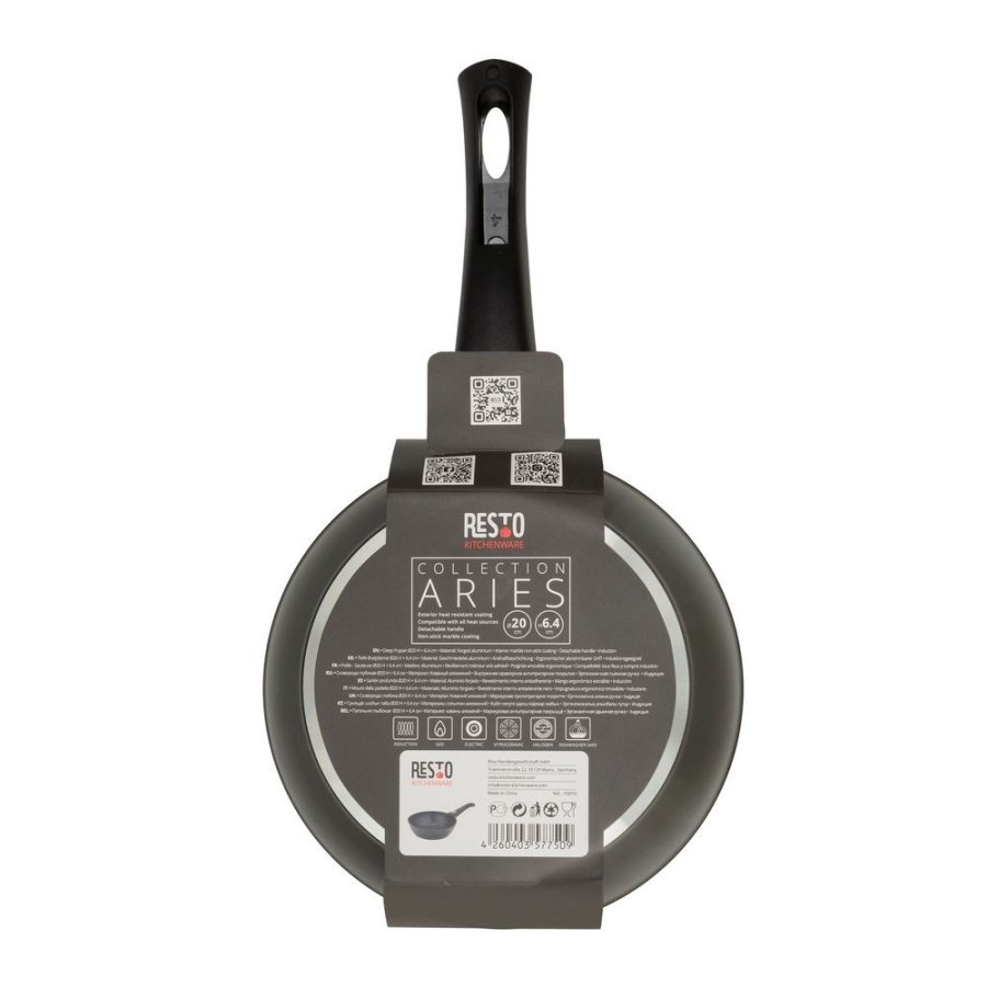 Resto Kitchenware Aries Gryde til alle forml Rund #7