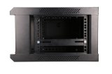 Extralink 4U 600X450 WALL-MOUNTED RACKMOUNT CABINET BLACK Vgmonteret stativ Sort #7