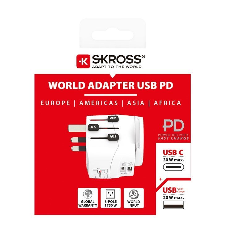 Skross 61663 oplader til mobil enhed Hvid #5