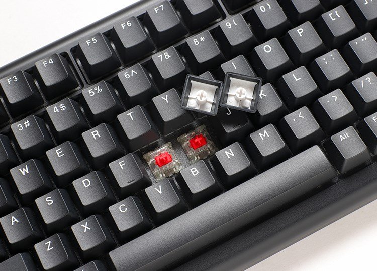 Ducky Tinker 75 tastatur Spil USB Tysk Sort #5