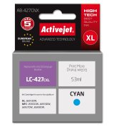 Activejet AB-427CNX Bl�k til Brother-printer, erstatning for Brother LC-427CXL; Supreme; 53 ml; lysebl� #1