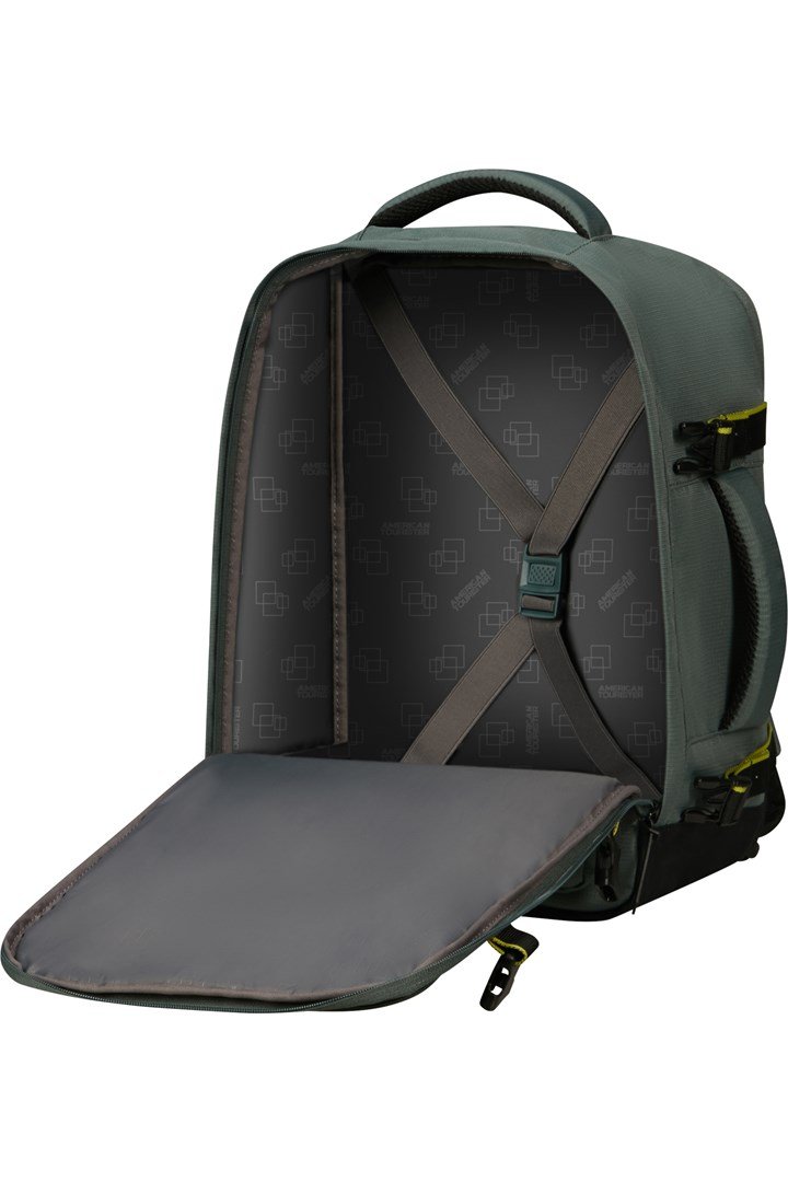 American Tourister Take2cabin S/M rygs�k Fritidsrygs�k Gr�n Genanvendt polyethylenterephthalat (rPET) #3