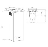 MAAN Ponza W 830 kobber glans baldakin #1