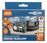 Ansmann HD230BS Sort Hovedbnd lommelygte COB LED #3