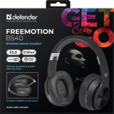 Defender FreeMotion B540 Headset Tr�dl�s Opkald/musik Bluetooth Sort #10