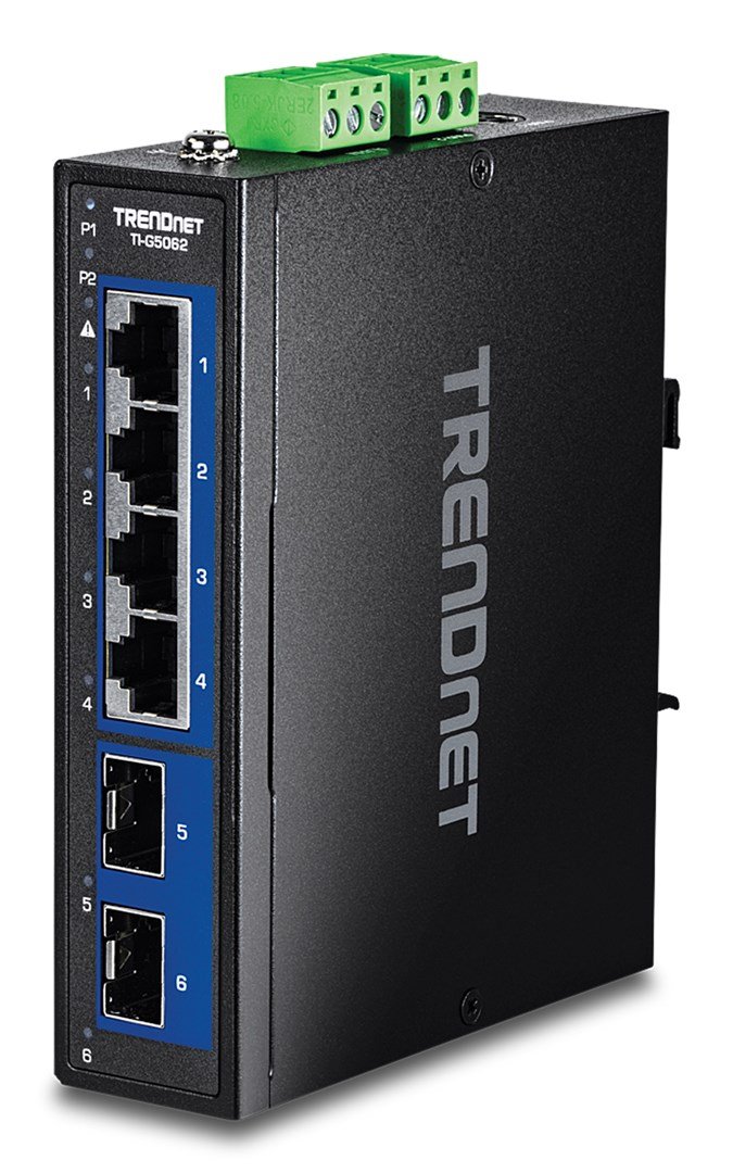 Trendnet TI-G5062 netv�rksswitch Ikke administreret 2.5G Ethernet (100/1000/2500) Sort #1