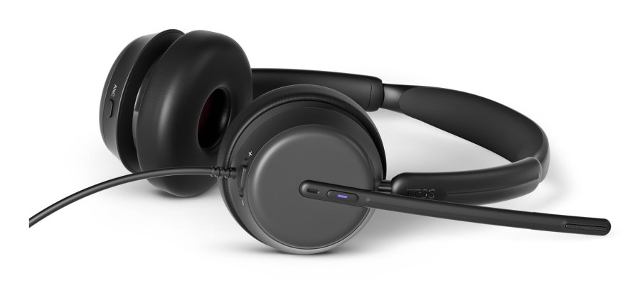EPOS IMPACT 860T ANC Headset Kablet pandebnd Office/Call Center USB Type-C Sort #5