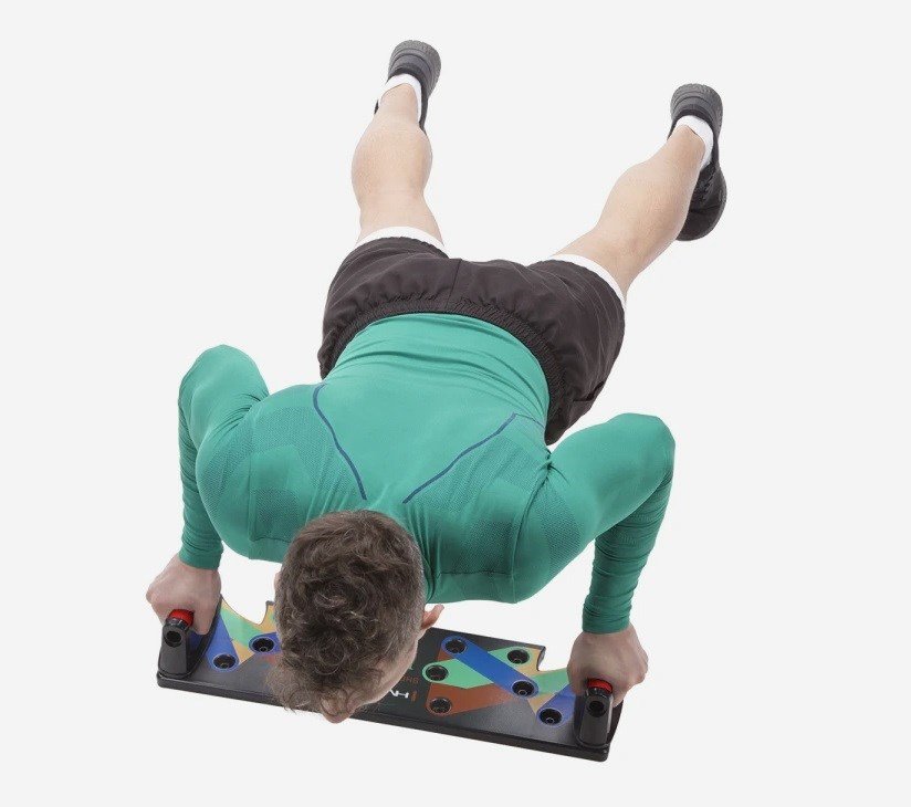 MULTIFUNKTIONELT PUSH-UP BOARD HMS PU10 RD #10