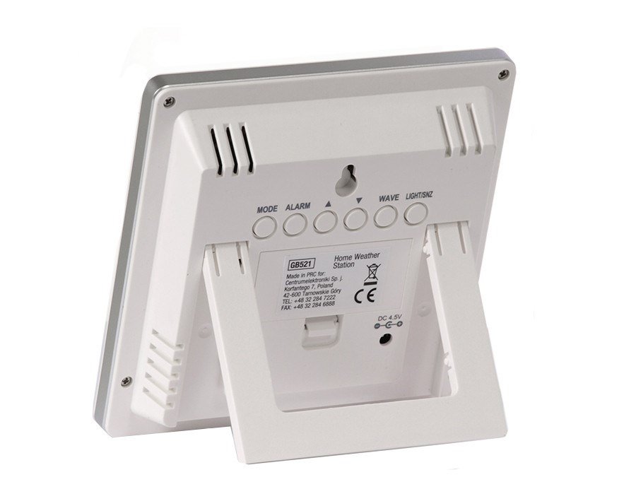 Greenblue GB521W digital vejrstation Hvid Vekselstrm/batteri #6