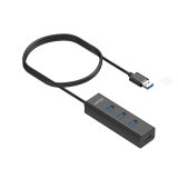 UNITEK Y-3089V01 interface hub USB 3.2 Gen 1 (3.1 Gen 1) Type-A 5000 Mbit/s Sort #3