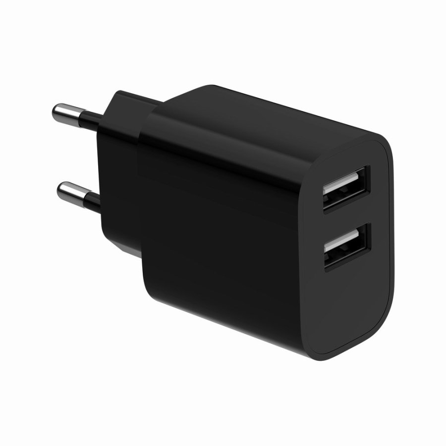 Gembird TA-UC-2A12-01-BK oplader til mobil enhed Universel Hvid Vekselstrm Indendrs #3