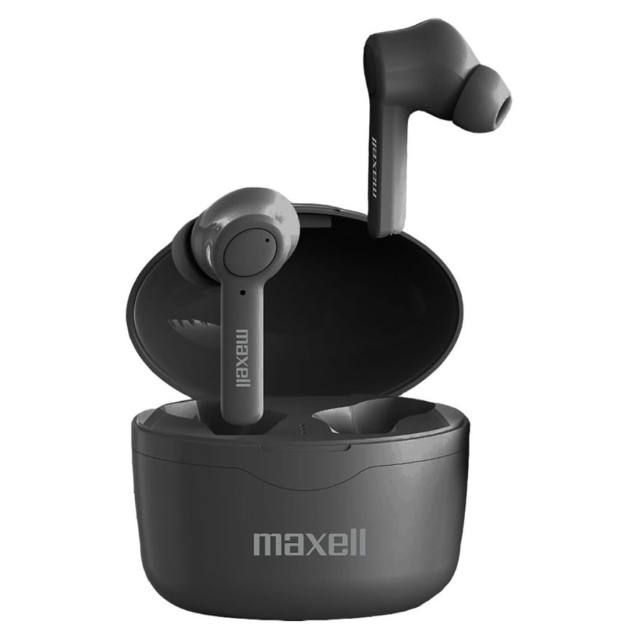Maxell Bass 13 Sync Up Trdlse Bluetooth-retelefoner med opladningsetui Sort #1