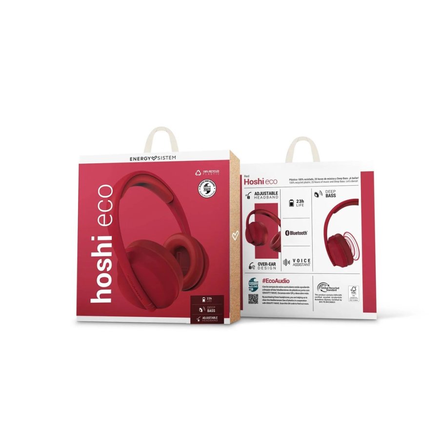 Energy Sistem Hoshi Eco Headset Trdls Opkald/musik USB Type-C Bluetooth Rd #5