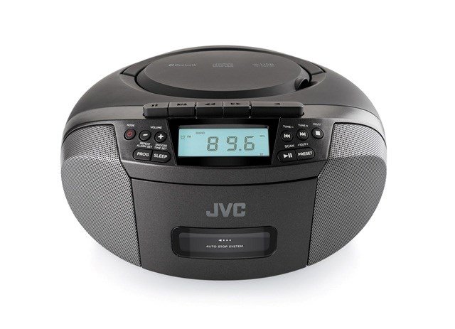 JVC RC-E444B Radioafspiller Sort #1