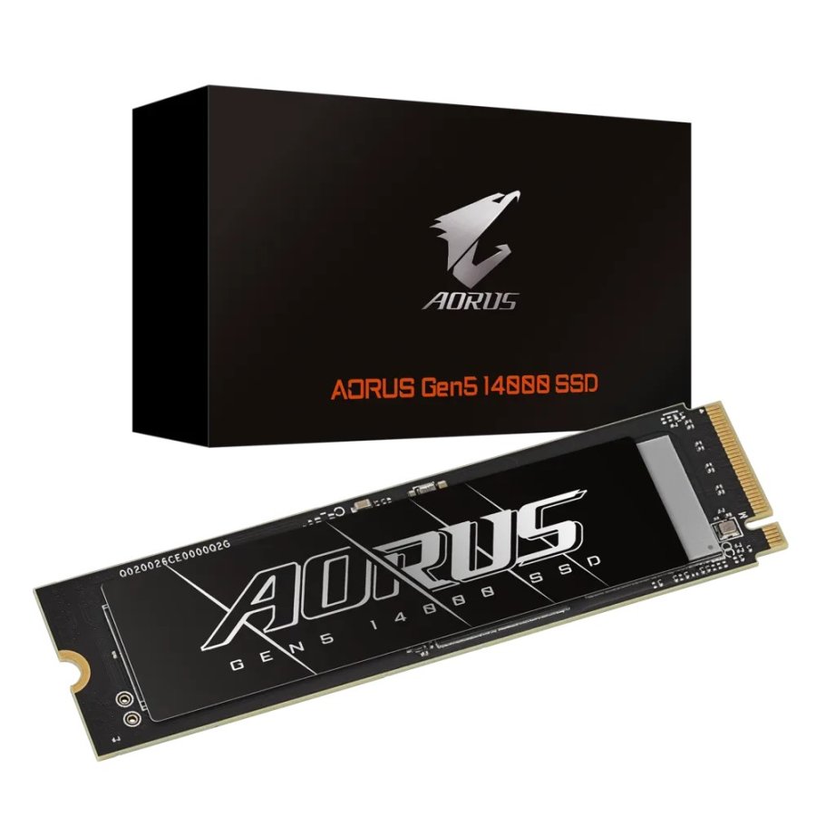 GIGABYTE AORUS Gen5 14000 SSD 2 TB M.2 PCI Express 5.0 NVMe 3D TLC NAND #6