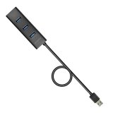Axagon HUE-S2BL interface hub USB 3.2 Gen 1 (3.1 Gen 1) Type-A 5000 Mbit/s Sort #5
