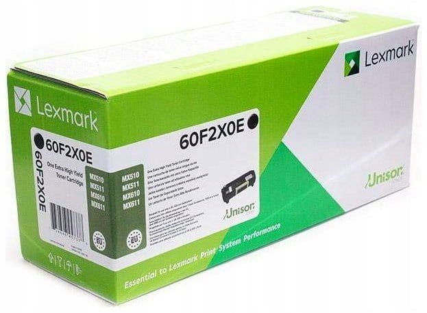 Lexmark 602X tonerpatron 1 stk Original Sort #1