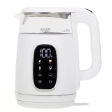 ADLER AD 1305 elkedel hvid/slv #1