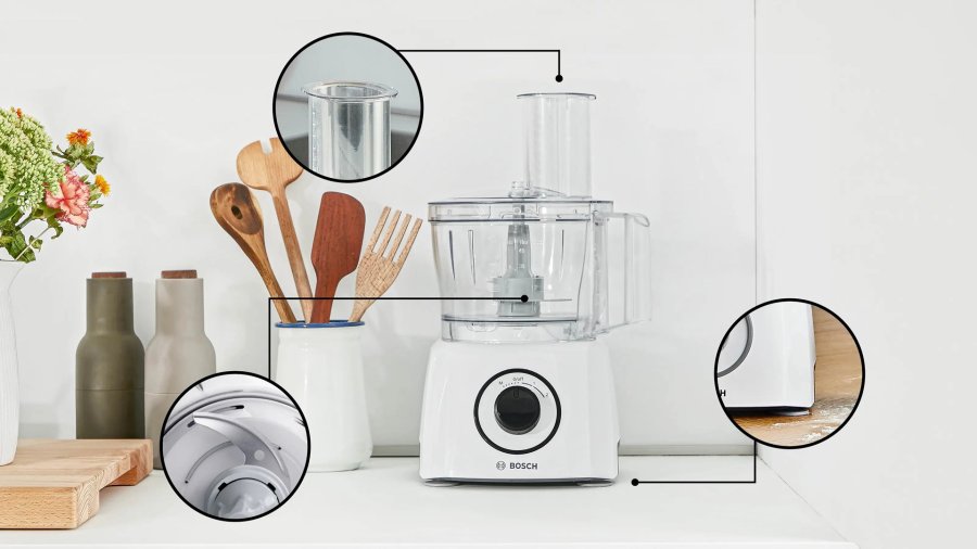Bosch MCM3230W foodprocessor 800 W 2,3 L Hvid #5