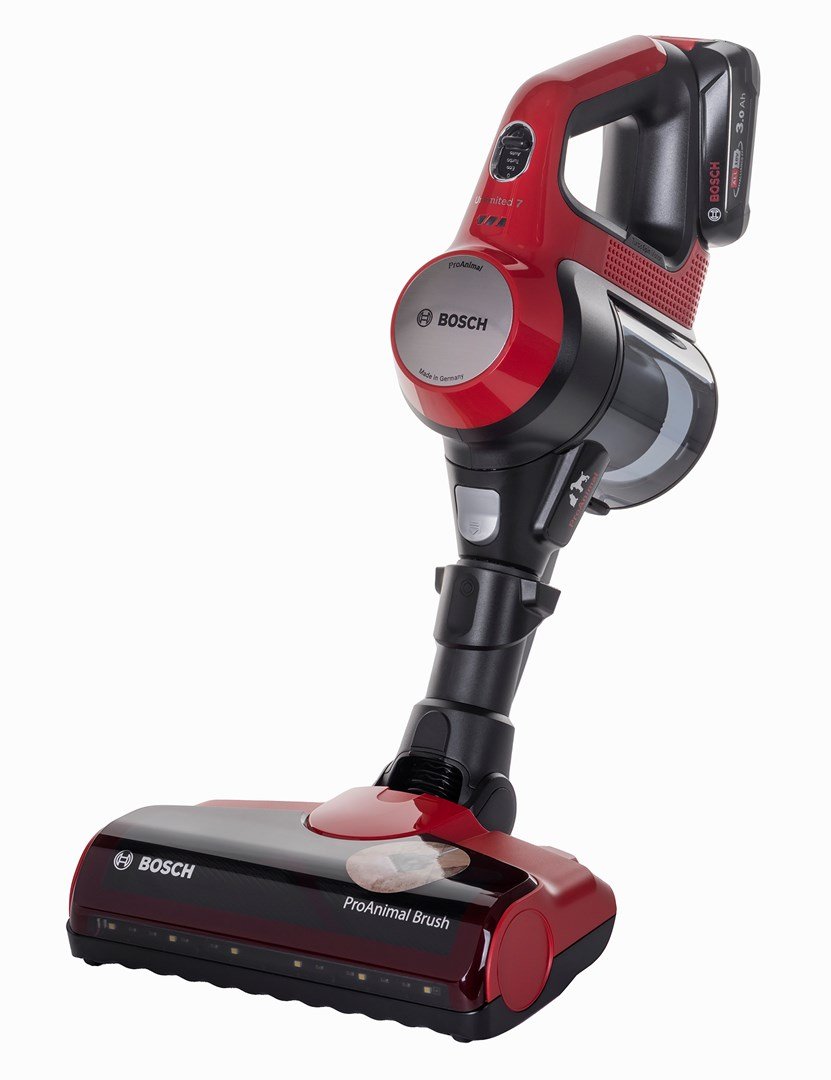 Bosch BBS711ANM stav stvsuger & elektrisk kost Posels 0,3 L Sort, Rd, Rustfrit stl #70