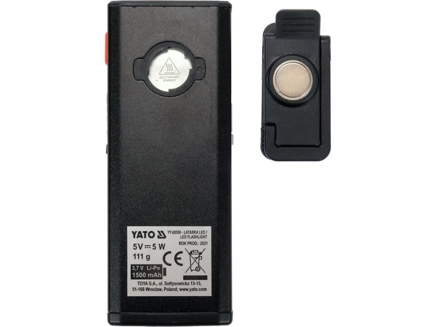 Yato YT-08556 arbejdslys Sort LED 6 W #7
