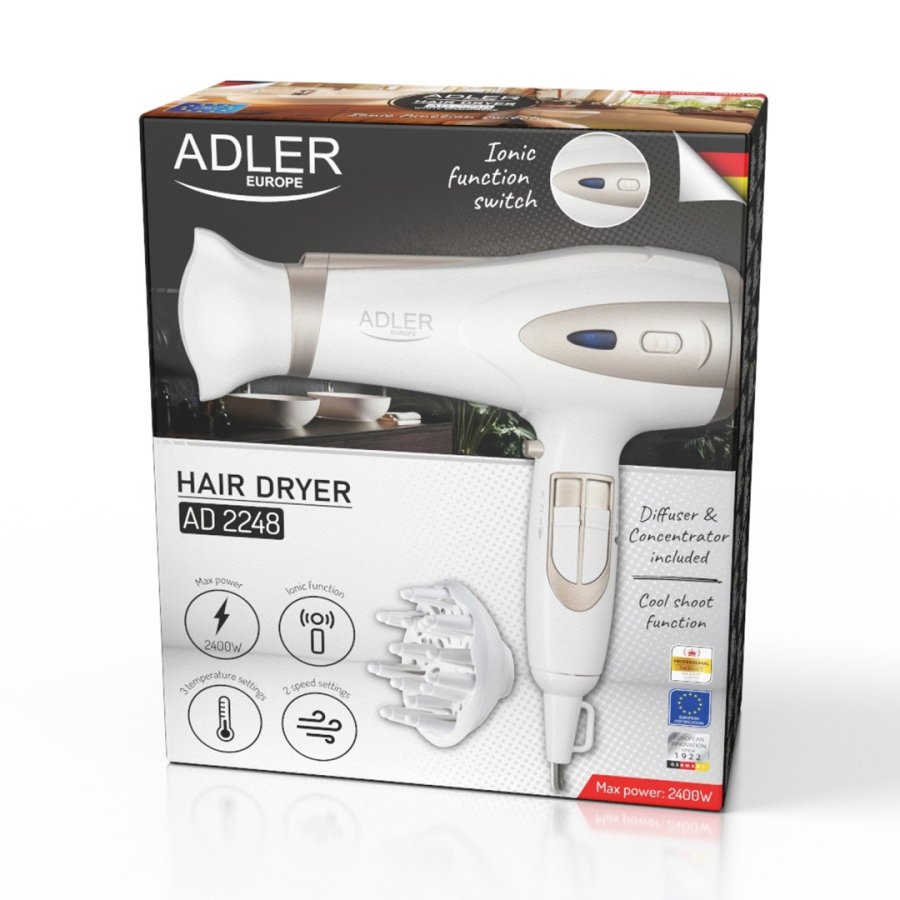 ADLER AD 2248WC H�RT�RREER HVID-CHAMPAGNE #8