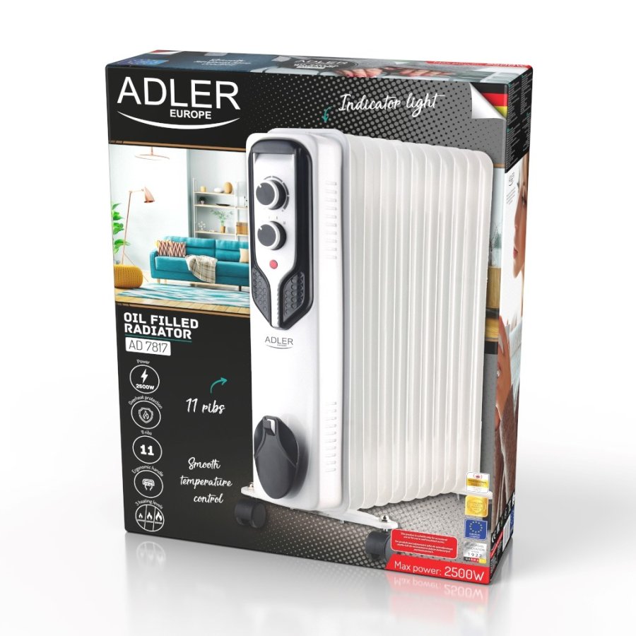 Olievarmer ADLER AD 7817 11 lameller #3