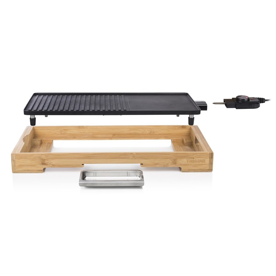 Tristar BP-2641 barbecue & grill Bordplade Elektrisk Bamboo, Sort 2200 W #19