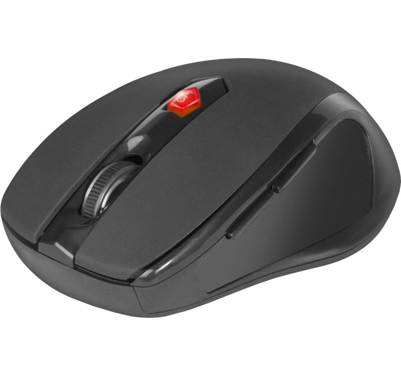 MOUSE  DEFENDER ULTRA MM-315 RF  SORT OPTISK 1600DPI 6P #4