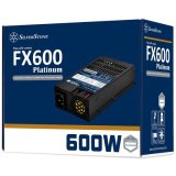 Silverstone FX600 Platinum enhed til str�mforsyning 600 W 20+4 pin ATX Flex ATX Sort #13