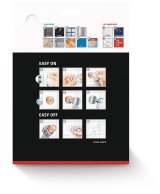 TESA ALUXX BLACK Aluminium V�gmonteret Brusebadskurv #4