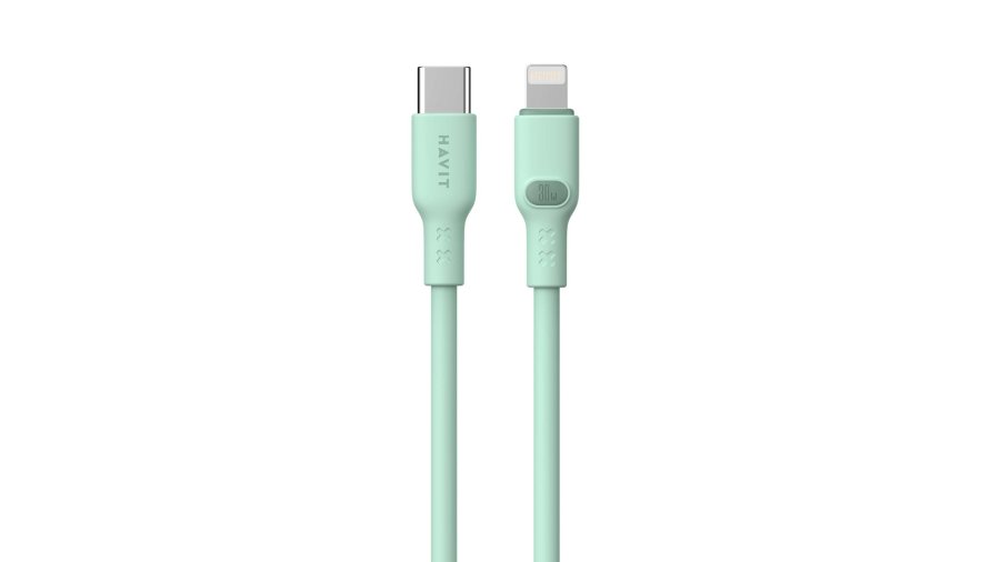 Havit CB6281 - USB Type C til Lightning-kabel, 1 m (grn) #1