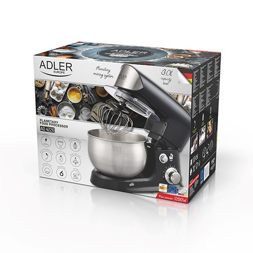 Planetarisk foodprocessor ADLER AD 4226b sort #6