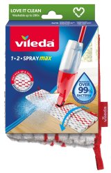 Gulvmoppe Vileda 1.2 Spray Max Hvid Rd Mikrofiber Plastik (1 Dele) #1